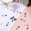 120 Pcs 19mm Mini Safety Pins Metal Safety Pins For Art Craft Sewing Jewelry Making (black) - CHUNCC