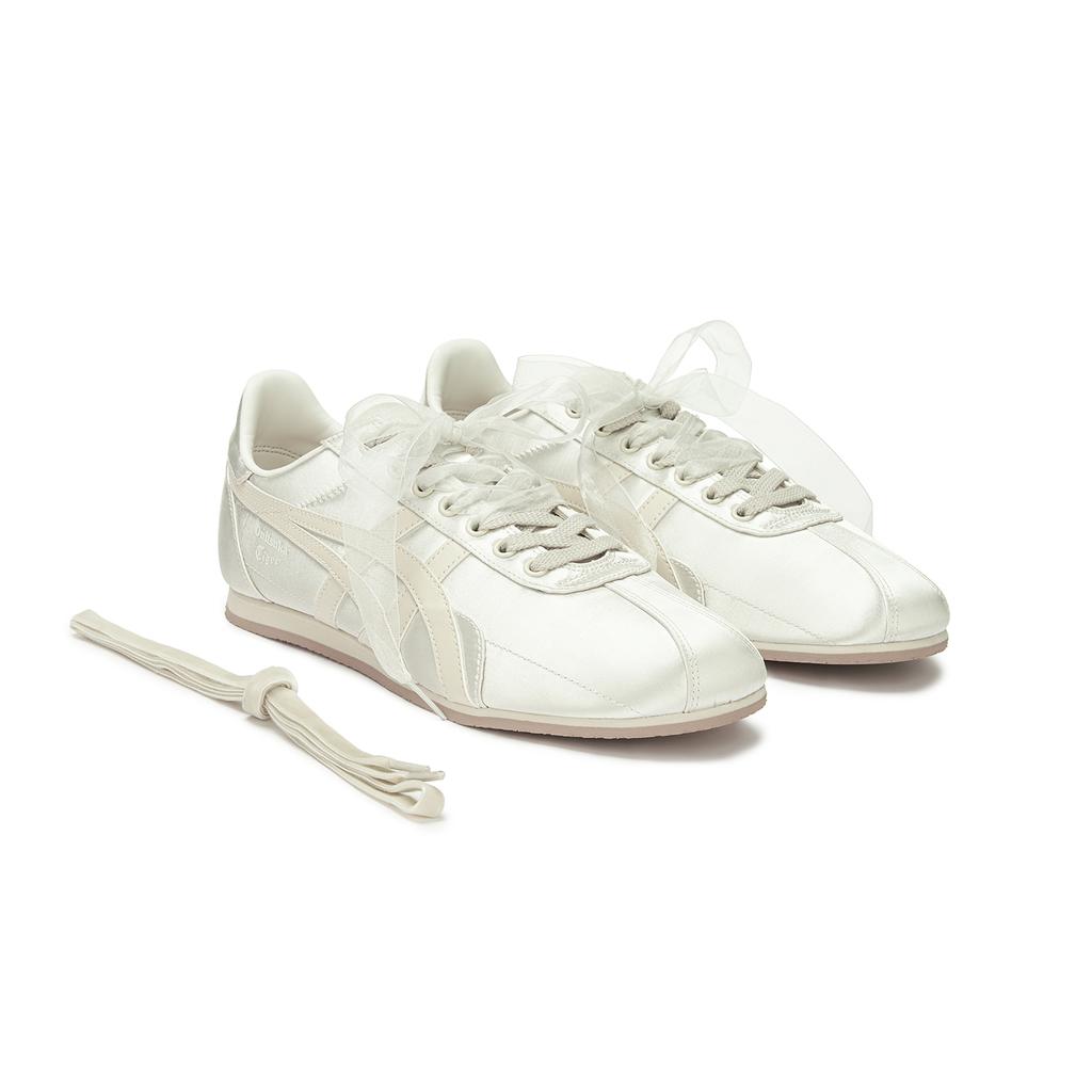 ONITSUKA TIGER Runspark Comfortable Ribbon Low-Top Lifestyle Sneakers Unisex Sneakers Beige 1183C605-020