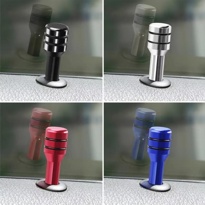 2/4Pcs Car Door Lift Button Locking Pins Universal Car Security Door Lock Pins Aluminum Alloy Knob Auto Interior Accessories