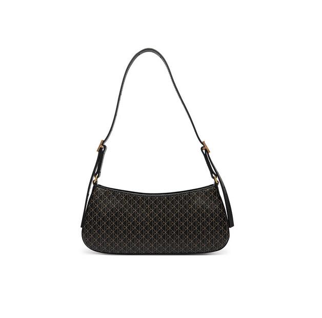 Calvin Klein Emblem Aop Small Shoulder Bag