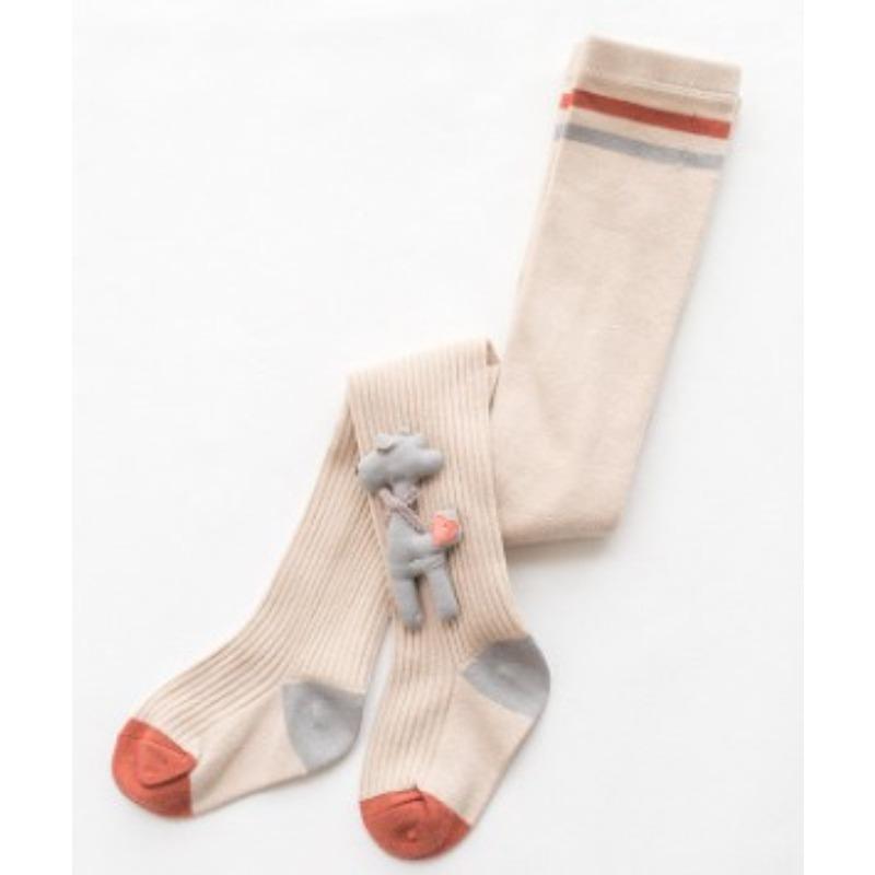 Eleganckie, dziewczęce rajstopy Chic Simplicity Kids Girl w jednolitym kolorze, modne, koreańskie legginsy, pończochy, jesień, wiosna, grube, bawełniane rajstopy