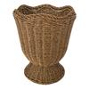Vasi in Rattan Vasi da Fiore Intrecciati a Mano per Erba della Pampa Fiori Secchi Stili Bohemienne Vasi Rustici Centrotavola