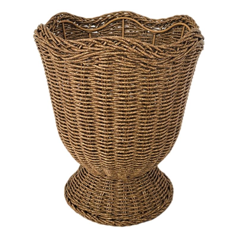 Rattan Vases Hand Woven Flower Vases for Pampas Grass Dried Flower Bohemians Styles Country Vases Table Centerpieces