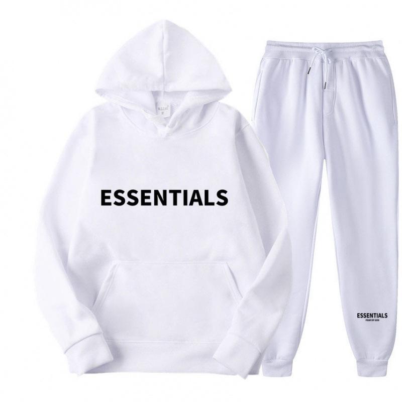 Unisex Trendy Loose Fit Hoodie & Sweatpants Set - American Style