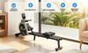 Rowing Machine iScooter,16-Level Resistance,With Digital Display,XL Soft Seat,Indoor Silent Rowing Machine QK530