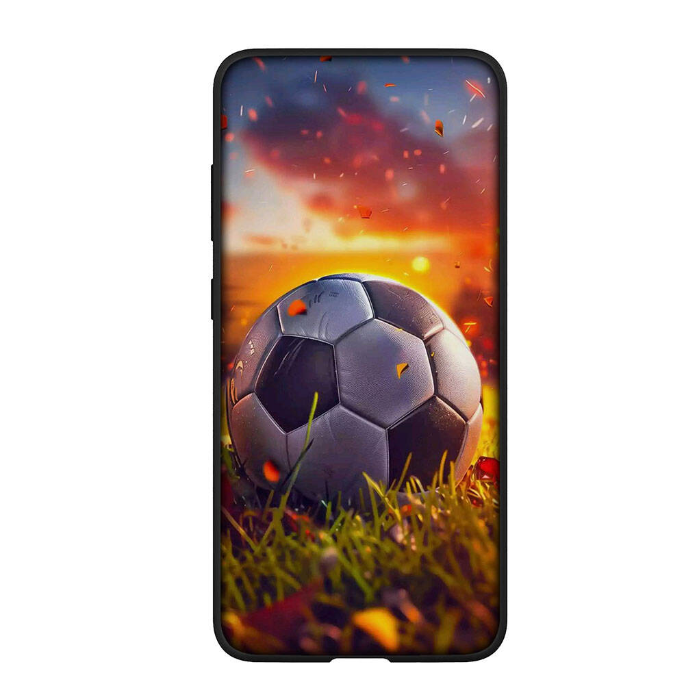 for iPhone 17 16 15 Xiaomi Poco F7 F8 X7 X6 C85 C75 C71 M8 Redmi Note 14 13 12 11 Pro Max 14C 13C 15C A3 A4 Phone Case Football Wallpaper Soccer Cover