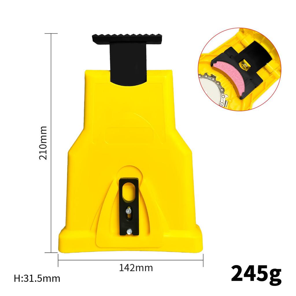 Portable Hand-Crank Chainsaw Sharpener - Compact Tool for Sharpening Chainsaw Teeth