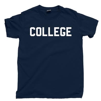 College T Shirt John Belushi Animal House Fraternity Frat Party Spring Break Tee