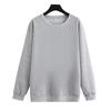 European & American Solid Color Round Neck Velvet Pullover Loose Sweatshirt - Long Sleeve 2023 Autumn/Winter Jacket