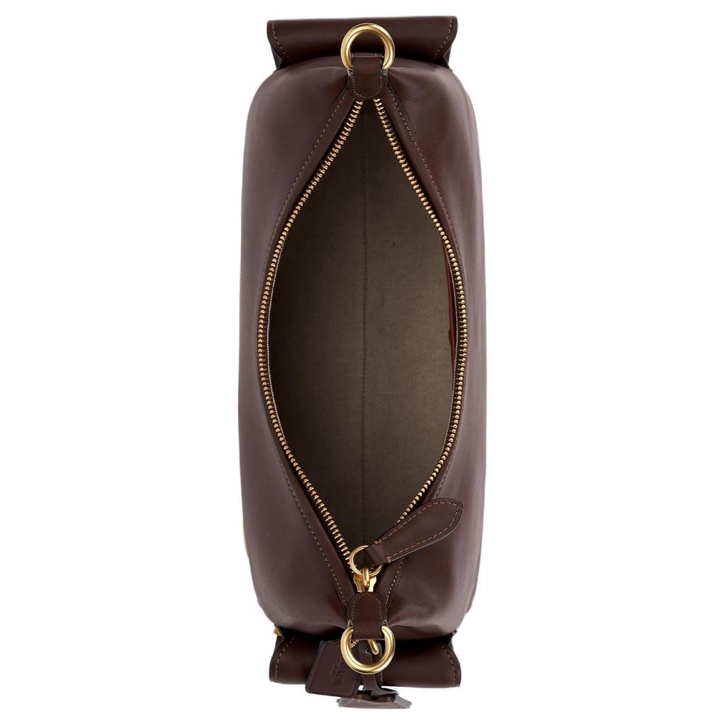 Coach PocketJuliet Cow Leather Handbag, Shoulder Bag Large Women's Maple Brown CDZ70-B4MPL