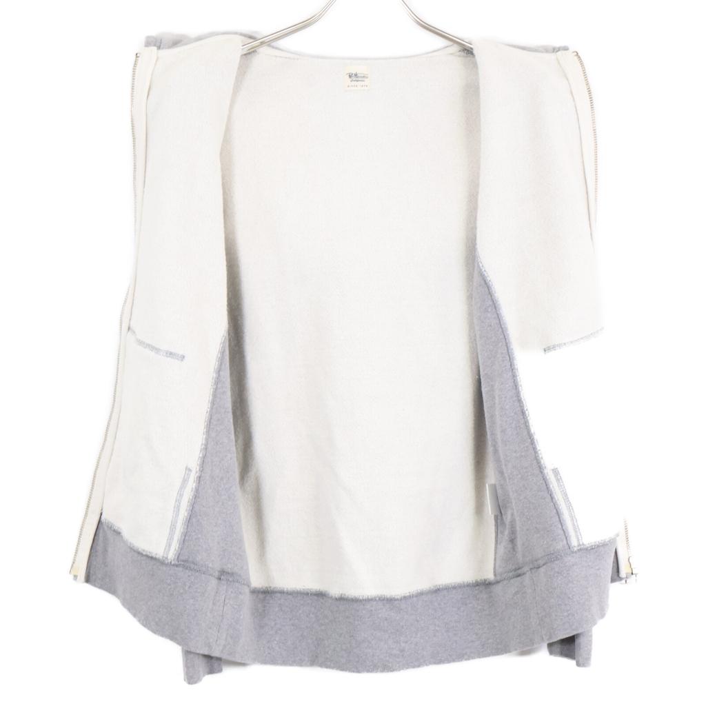 Ron Herman Gray Heavyweight Sweat Zip Parka Tops S grayUsed