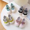Zapatillas de Lona con Lazo para Niñas para Primavera/Otoño - Zapatos de Guardería para Bebés de Interior