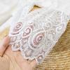 Korean & Japanese Lace Trim Women's Mid-Calf Cotton Socks for Autumn/Winter