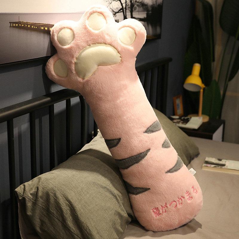 70-140cm Cat's Paw Plush Toys Stuffed Lovely Long Doll Soft Sleep Pillows Creative Sofa Gifts