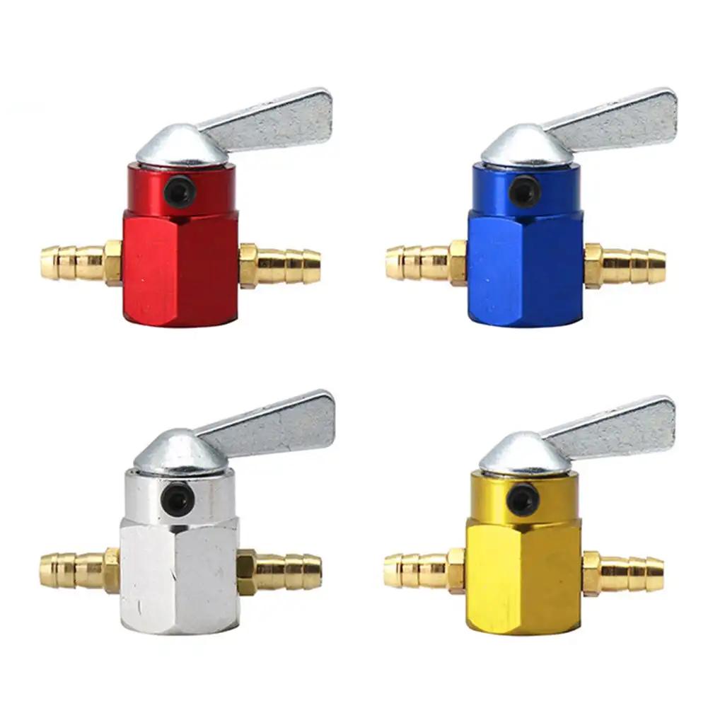 Universal Motorcycle In-line ON/OFF Switch Petrol Gas Fuel Tap Petcock Fuel Switch Inline 6mm 8mm For ATV Motorcycle Part