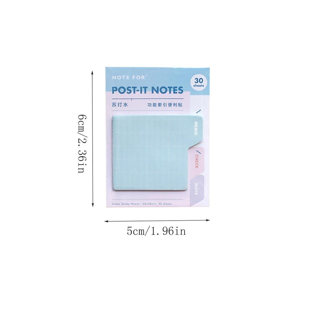 Niedliches Zeichnungsnotizenpapier, kleines und tragbares Notizenverdickungsnotizenpapier