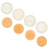 Christmas Christmas Cookie Cutter 3D Cookie Stamp 3D Pressable Designs Food-grade PP Material Healthy Snack Making
