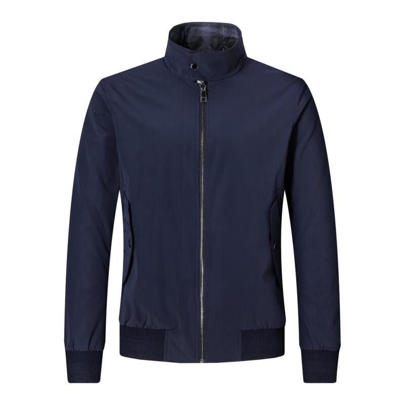 

Septwolves Men s Stand-Up Collar Reversible Casual Jacket 4XL 190