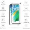 Glass For Samsung Galaxy S21 FE Tempered Glass Samsung S23 FE S21 S20 FE Glass Full Cover Screen Len Film Protector Film