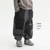Children's Double-Sided Fleece Sweatpants - Boys' Autumn/Winter Plush, Casual Loose Fit Pants