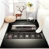 1PC Cassette player Print Carpet for Bedroom Living Room Bedside Sofa Floor Mat Modern Home Decor Area Rug Machine Wash