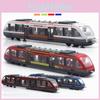 Premium Alloy High-speed Subway Train Model Slide Toy For Kids In Random Colors