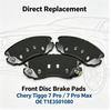 4Pcs Ceramic Front Brake Pads OE T1E3501080 for Chery Tiggo 7 Pro / 7 Pro Max