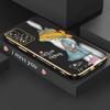 For Redmi Note 13 Pro 12 Pro 12S 11 Pro 11S 10S OPPO A38 A77s A96 Realme C33 C65 OnePlus Lovely Girl Design Soft Plated TPU Phone Case