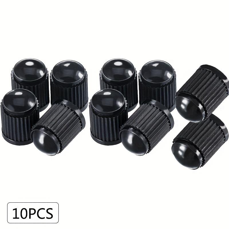 

10PCS/50PCS/100PCS tire valve stem cap car bicycle tire black plastic valve cap dust cap dust cap accessories