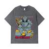 275 GSM Washed T-shirts 100% Cotton Fullmetal Alchemist V4 Alphonse Print Unisex Heavy Cotton T Shirt