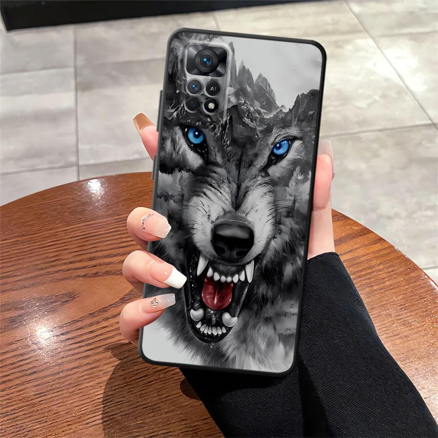 Cool Animal Tiger Lion Case for Xiaomi Redmi Note 7 8 10 9 13 Pro Plus 10S 9S 14 11 12 Pro 11s 12s Funda Phone Cover