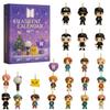 Bts Christmas Advent Calendar With Acrylic Keychain Ornaments For Holiday Gift Giving