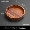 ZISIZ Walnut Wood Fruit and Snack Plate