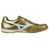 Mizuno Morelia Japan Round Toe Comfortable IC/IN Non-Slip Durable Soccer Shoes Men Soccer Shoes Gold Q1GA211150