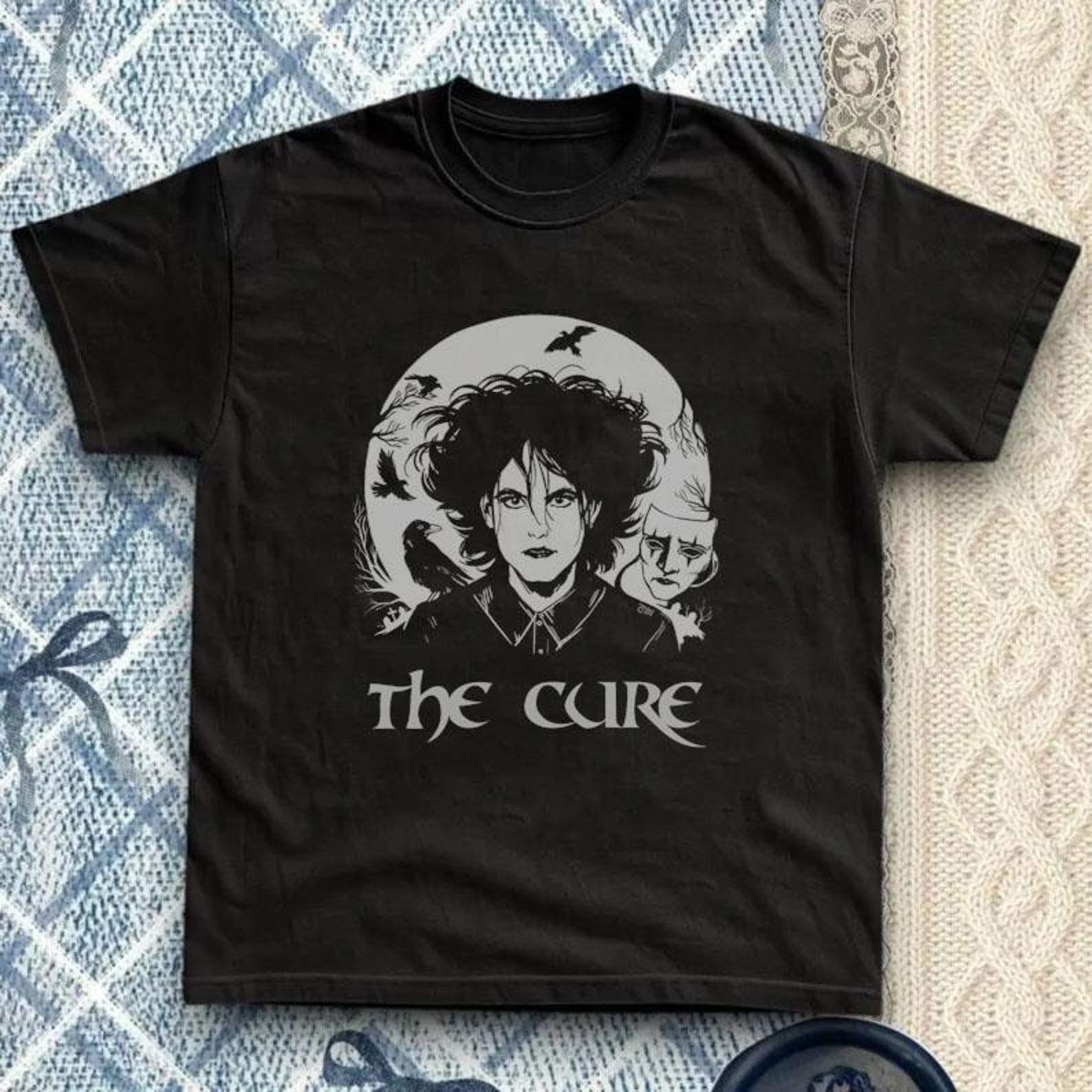 The Cure shirt, Band shirts, Indie, graphic tee, trendy, Gildan Cotton Unisex Shirts XL