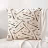 Funny Golf Cushion Cover Natural Linen Organic Fabric Double-Sided Printing Sofa Home Decor Gift Pillow Cover