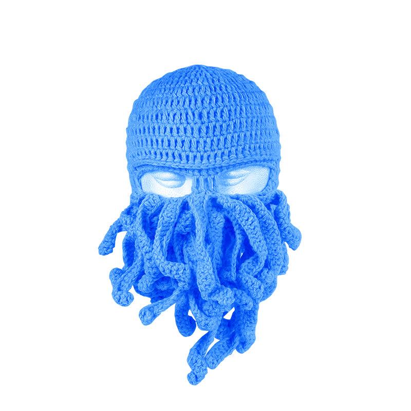 Funny Tentacle Octopus Hat Crochet 