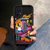 Custodia per Telefono per Samsung Galaxy A04 A17 A15 A12 A07 A13 A30 A14 A16 A50 A06 A05 A20 A11 Cartoon I Simpson Bart