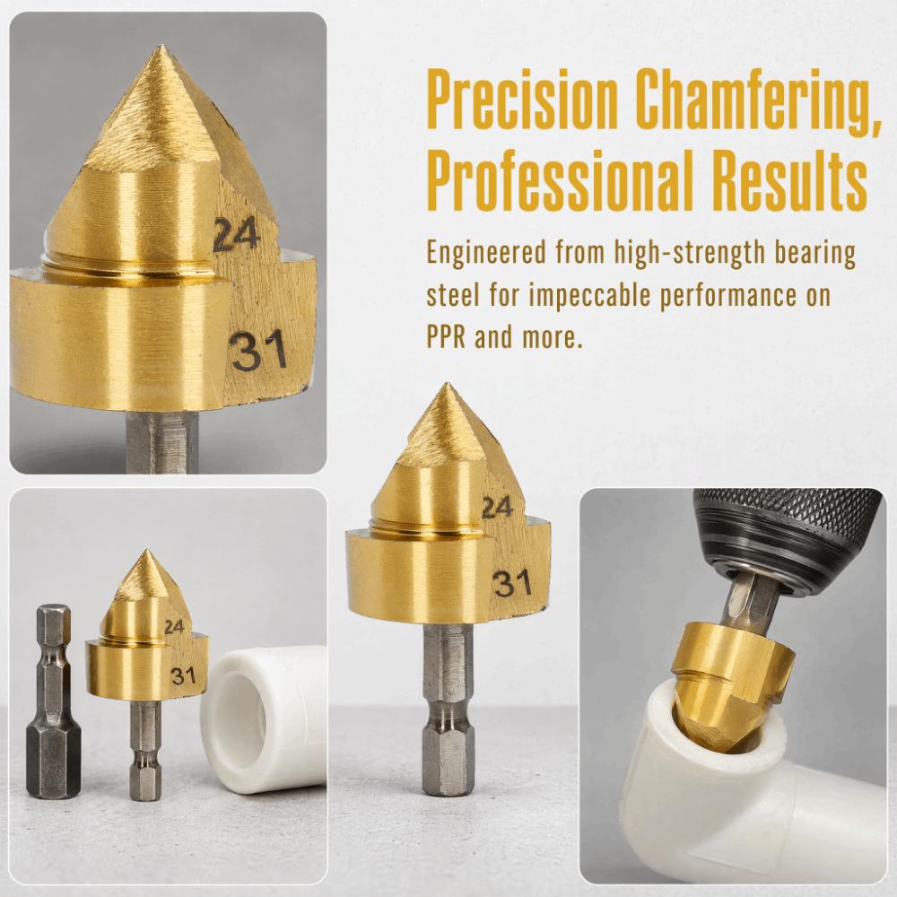 1/4 Inch Shank Countersink Drill Bit Hex Shank Hole Opening Drill  Plumbing Repair