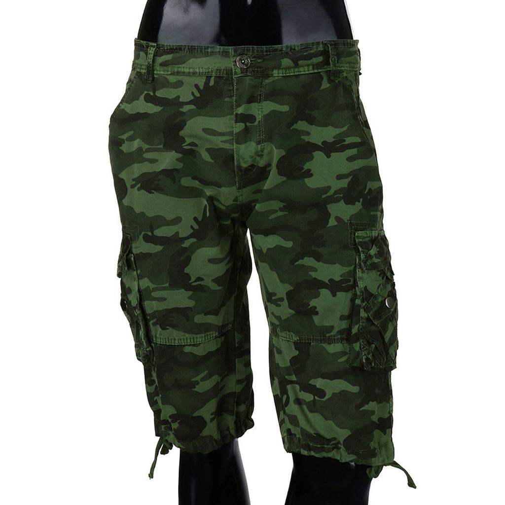 Fashion Mens Casual Pocket Beach Work Casual Short Trouser Shorts Pants