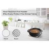 Vintage Flower Oven Mitts and Pot Holders Sets Rose Leaf Branch Spring Nature Heat Resistant 3pcs for Cooking Baking BBQ