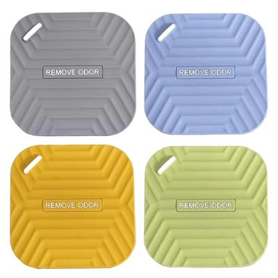 Universal Silicone Drain Stopper Floor Drain Deodorant Pad Sealing Cap Sink Bathtub Hair Stopper For Odor Control