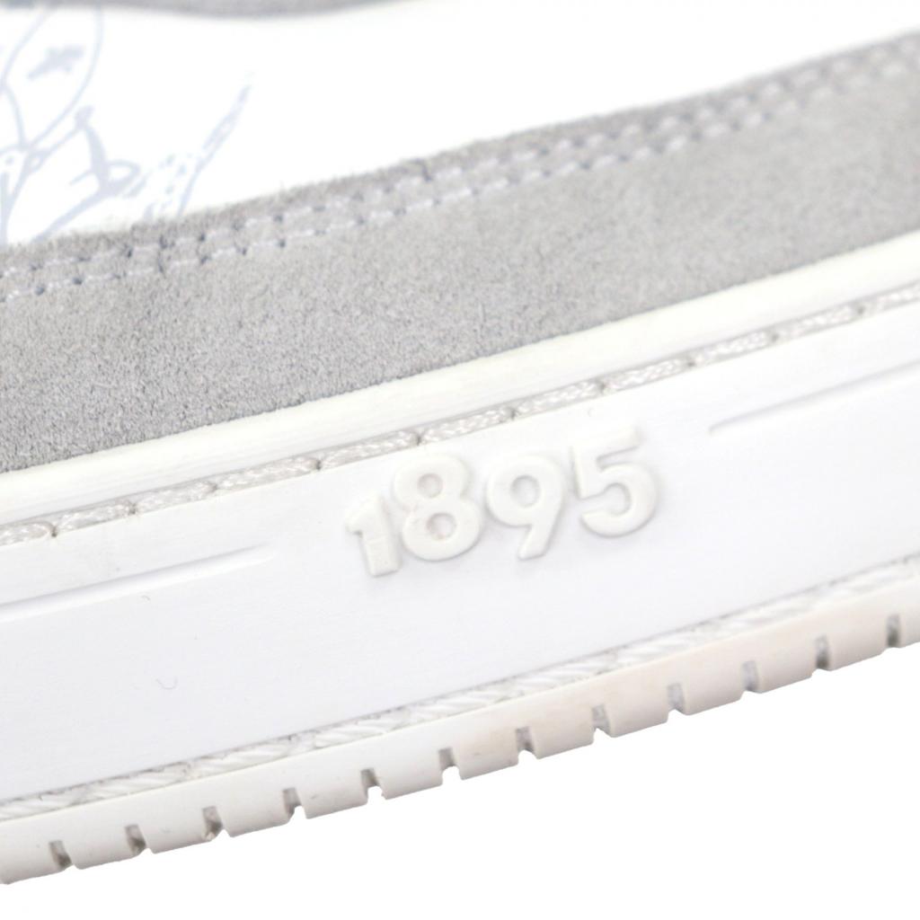 Great BERLUTI Low cut sneakers Play time white leather mens 7 Used