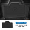 Premium Silicone Wireless Charging Pad for Mazda CX-5 2026-2028 Center Console Interior Moulding - Black