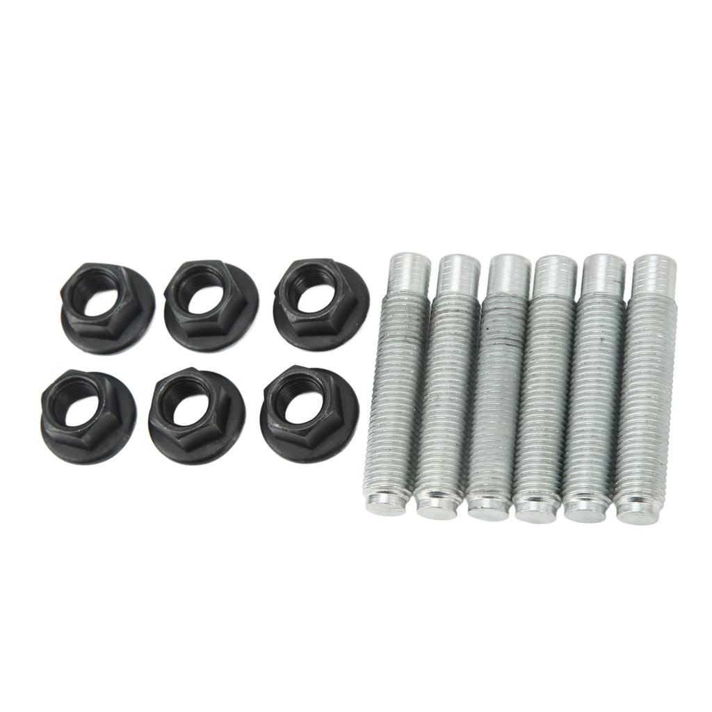 Exhaust Manifold Stud Nut Kit 800910550 Replacement for Subaru Legacy Outback Forester Tribeca