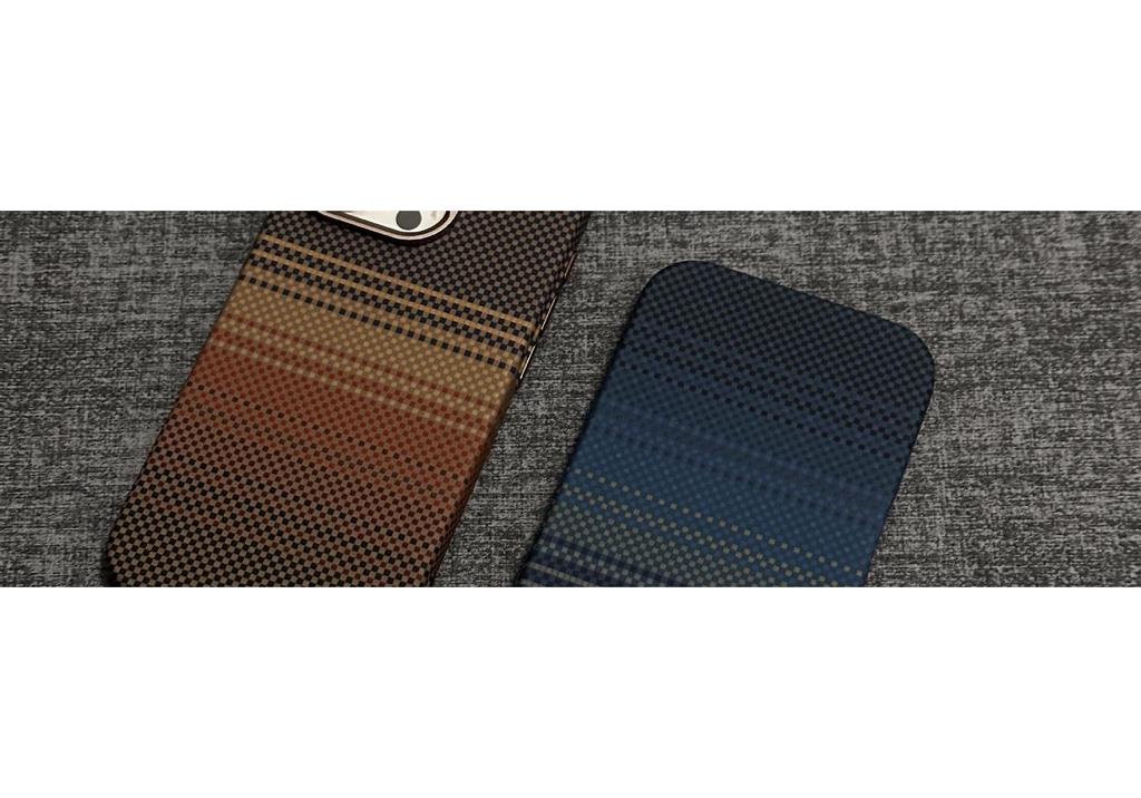 Sunset Moonrise Magnetic Kevlar Case for iPhone 17 Pro Max – Premium Protection and Style