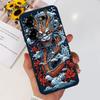For Tecno Pova 5 LH7n Cool Dragon Pattern Phone Case For Tecno Pova5 4G Soft TPU Black Silicone Cases