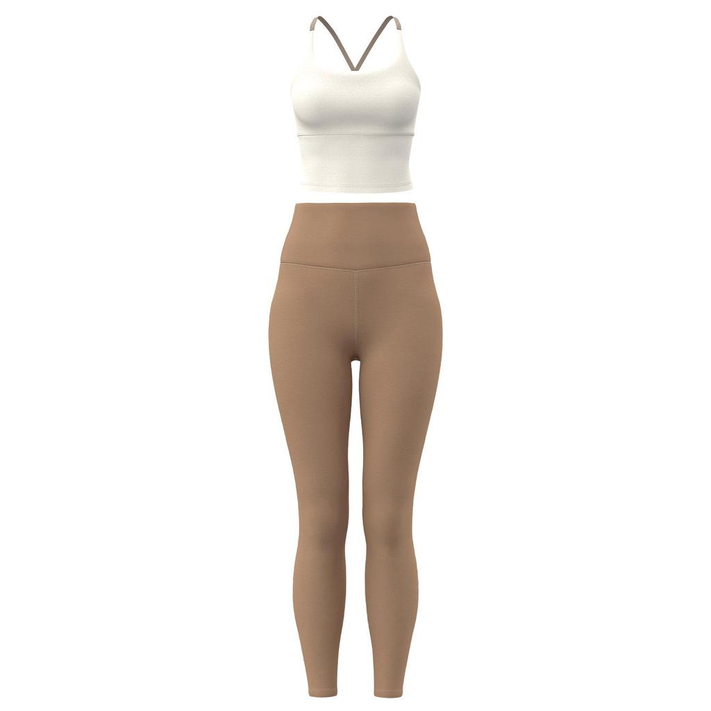 Women's Shockproof Seamless Yoga Suit & Sports Vest with Stylish Back Design