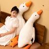 50-160cm Giant Long Plush White Goose Toy Stuffed Animal Big Wings Duck Hug Massage Throw Pillow Boyfriend Cushion for Girl