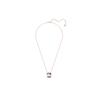 Swarovski Little LITTLE Colorful Cow Cute Gold Plated Necklace Women's Purple 5599162